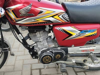 Honda cg125cc  used but good condition bike