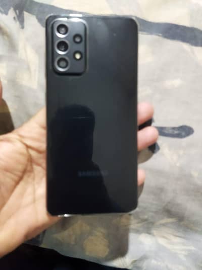 Galaxy A52 with Box 8/128 minor sgade baqu condition 10/10