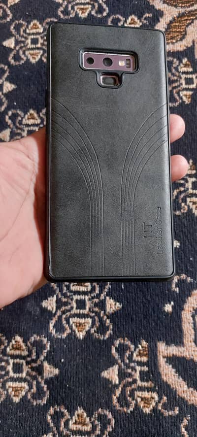 Galaxy Note 9 dual sim 1 dot glass crack  all ok chalne mn vip