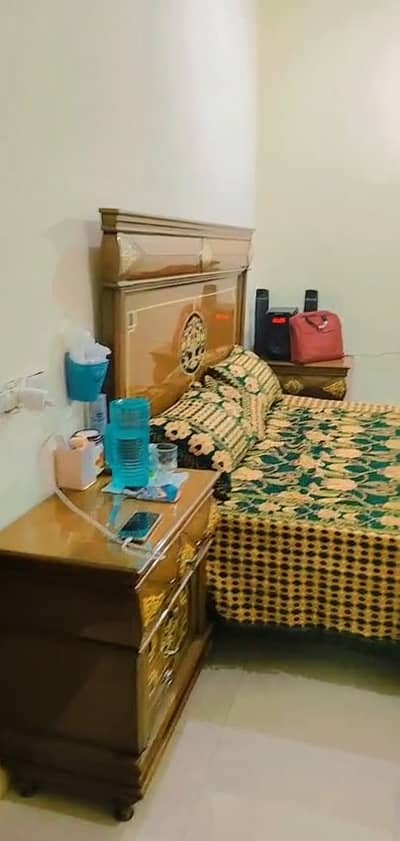 King size bed with side tables and dressing table for sale