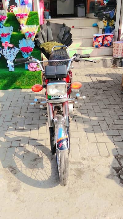 cg 125 red colour German parts