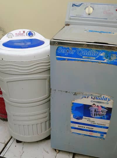 washing machine  and separate dryer for sell 12000 for both