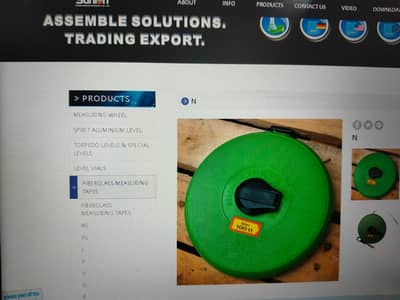 Sunlon N3001 "Fiber Glass & Steel Measuring Tape 100 feet Imported