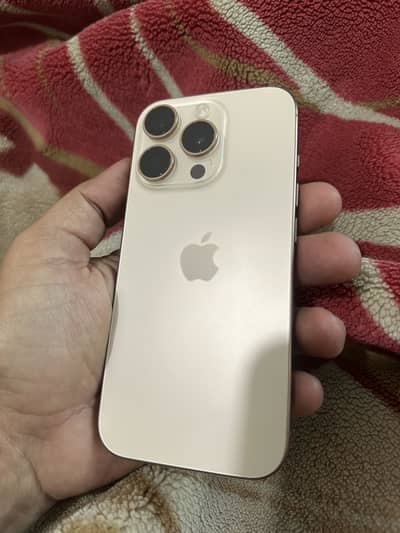 Iphone 16 pro non pta foctory unlock desirt titanium