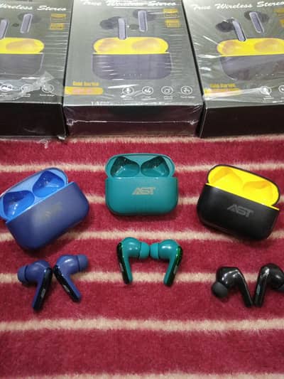 AST Earbuds Pro Heavy Woofer Basser Earbuds Extra long betrry timing
