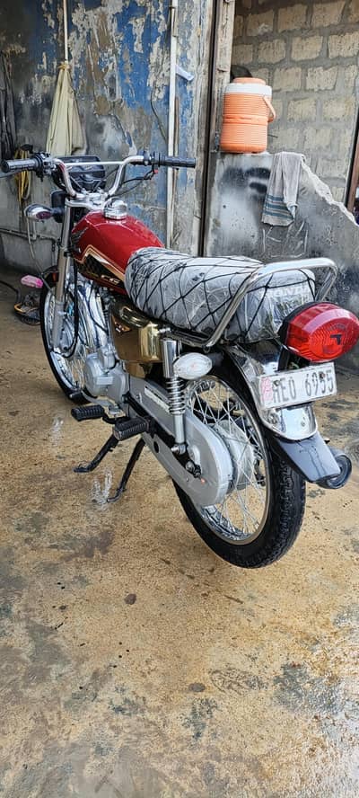 honda cg gold edition new condition