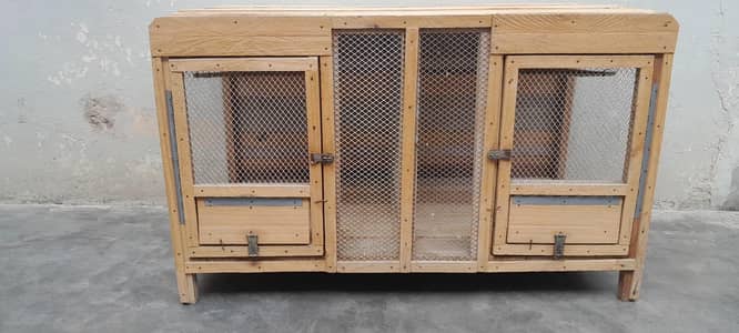wooden cage
