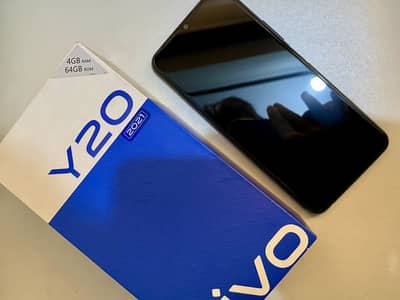 Vivo Y20 4Gb ram 64Gb rom (very good condition)