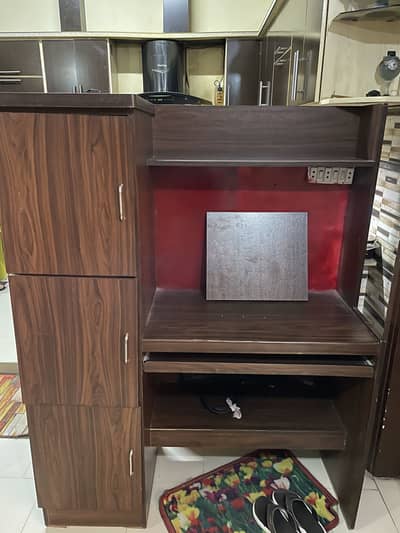Computer table + Book shelf