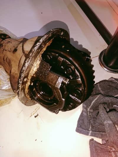 rear differential Pajero mini 8 45