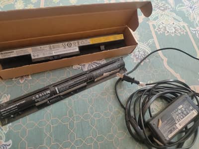 laptop battery and charger