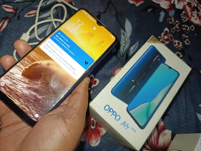 oppo A9 2020 8gb 128gb complete box