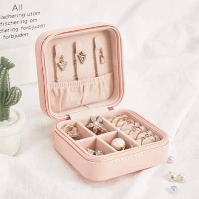 Elegant Square Jewellery Box