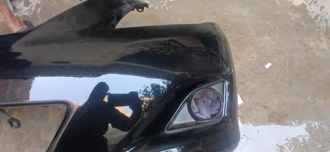 TOYOTA COROLLA BUMPER ORIGINAL 2010 MODEL BLACK