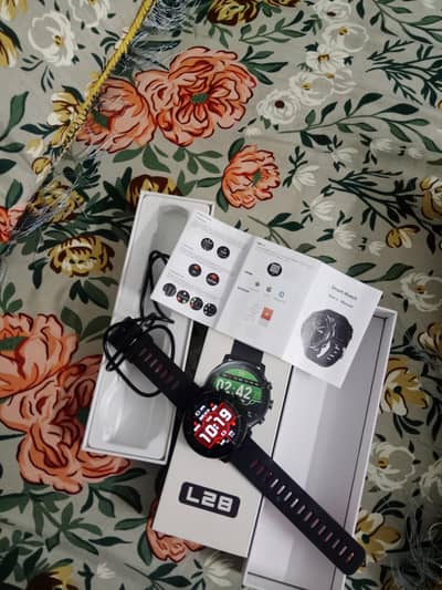 L 28 touch watch only 10 days use brand new condition for buy contact