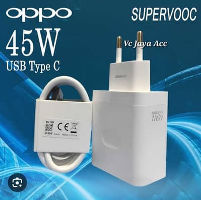 oppo original 45watts super vooc