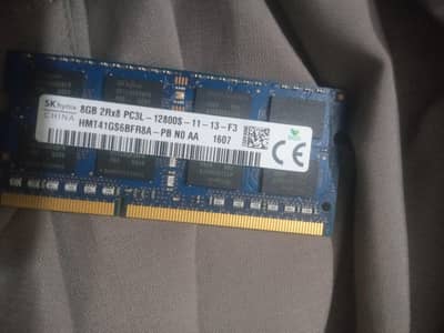 8 Gb Ram chip DDR 3 available for sale