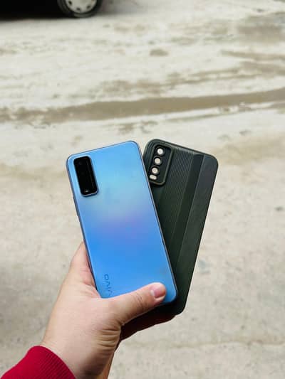 vivo Y20 4/64 PTA approved minor Sa Glass Damage ha BAKI all ok ha