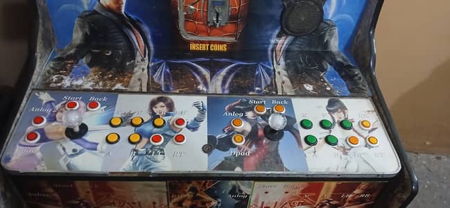 arcade game and  xbox system pair