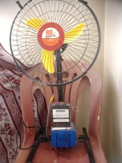 Re Charing fan