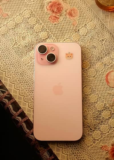 iPhone 15 pink jv 128 gb