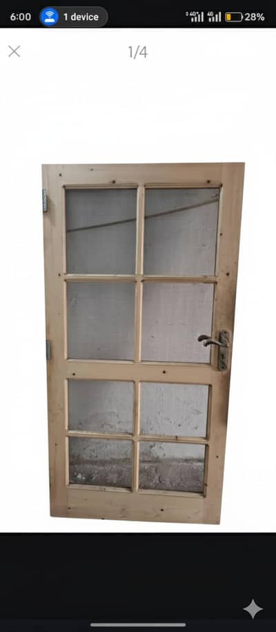 wooden door