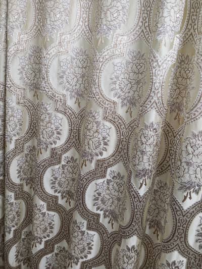 Curtain in Jacard Fabric and Fridge trolley