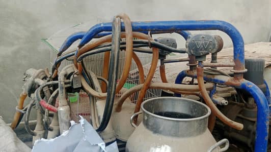 cows ka dhoodh nilklany wali electric machine