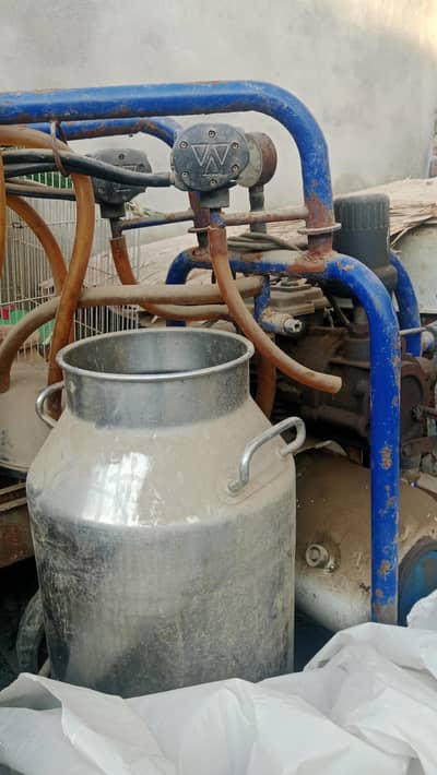 cows ka dhoodh nilklany wali electric machine complete set