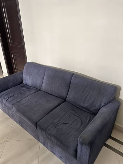 5 Seater Sofa Set (Blue)