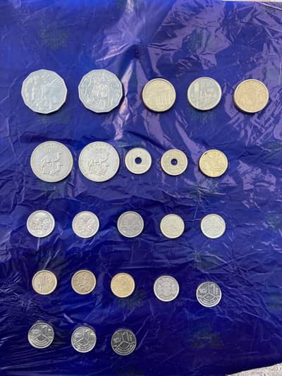 Royal Australia Spain and other collectible coins