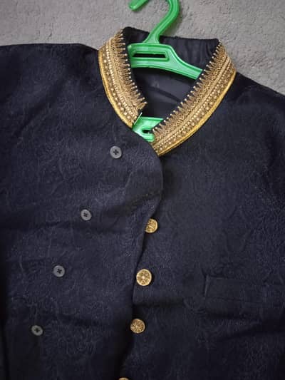 black sherwani