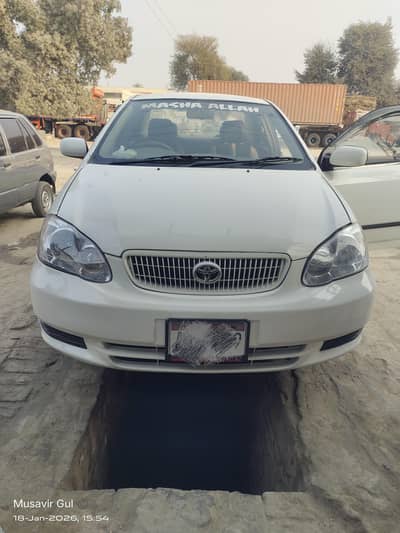 Toyota Crolla Gli 2003 Ac/Cng