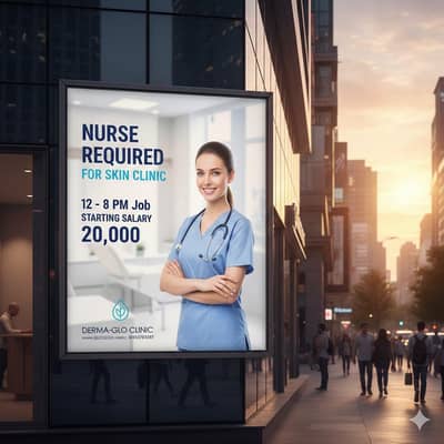 Nurse required in faisalabad near Peoples colony no 2