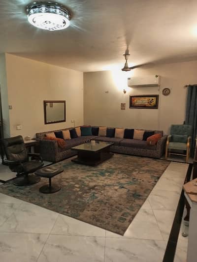 1 Kanal Fully Furnished Lower Portion Available For Rent Also Available For Long And Short Time