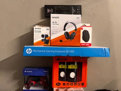 Keyboard, Mouse, Webcam, Headset,, Controller, Computer Accessories