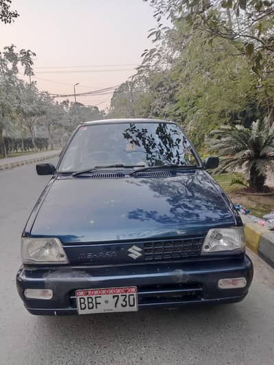 suzuki mehran vxr 800cc bule color bes comdition
