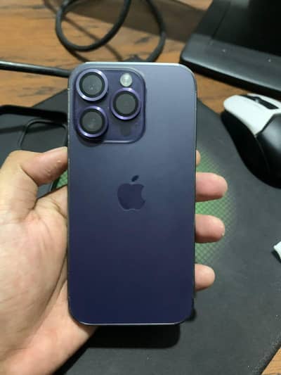 14 Pro Purple, back glass/battery changed otherwise working 100%