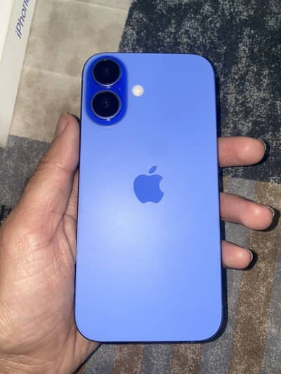 Iphone 16 128 GB JV (LLA) 100% battery complete box mint condition