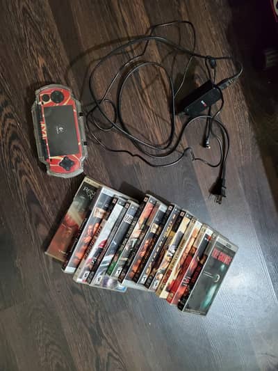 Sony PSP with umd disc's