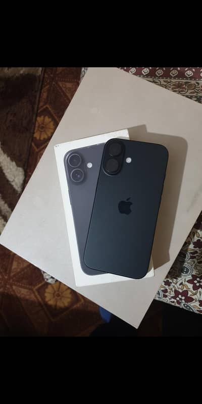 iphone 16 black 128 jv with box 17 cycle only exchange possible