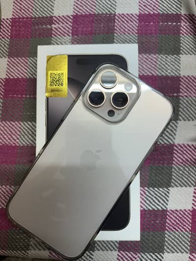 Iphone 16 pro max PTA approved 256gb