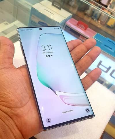 Samsung Note 10 plus 12256 GB memory PTA approved 03324660378