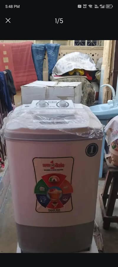 New Super Asia washing Machine