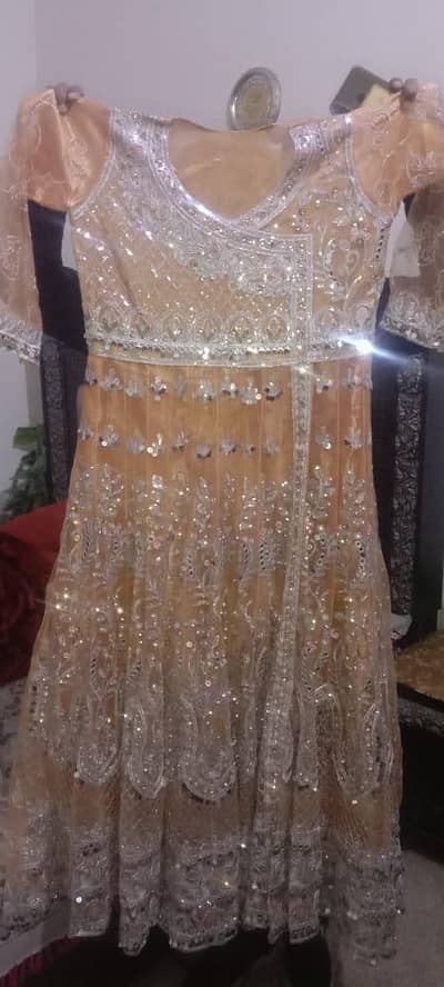 Peach colour Maxi  16000