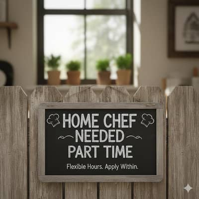 home chef needed in johar town