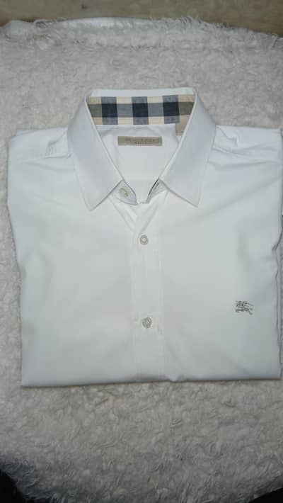 Burberry White Shirt – Premium  Original