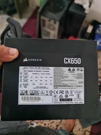 Corsair CX650 80+ Bronze New