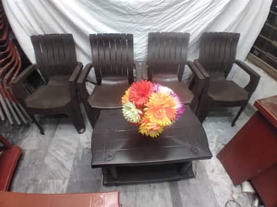 Chair and Table Set PKR 5000 Only