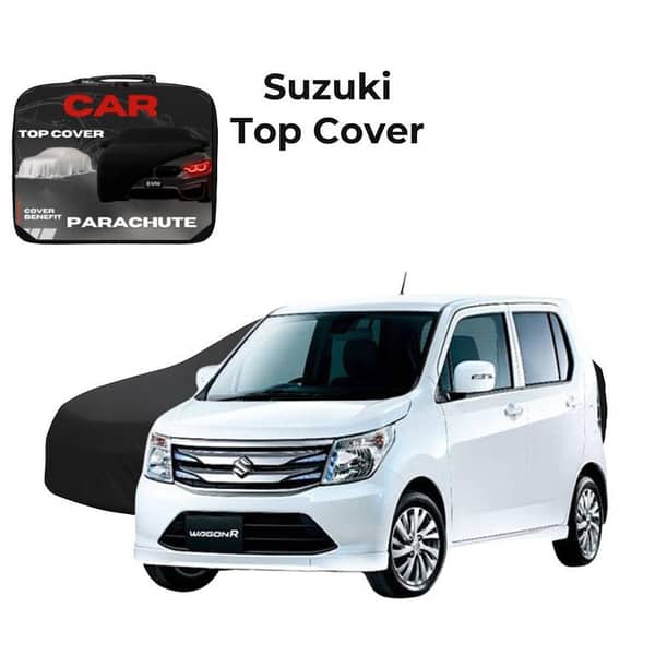 Suzuki Wagon R 2012–2017 Parachute Car Top Cover | Lightweight Dust & Rain Protection | Model-Specific Fit